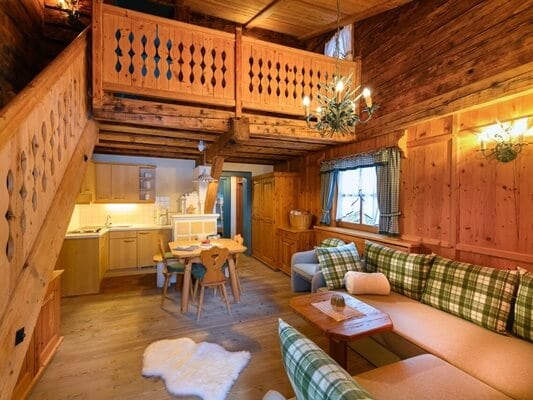Hochalm Innenraum Wohnzimmer