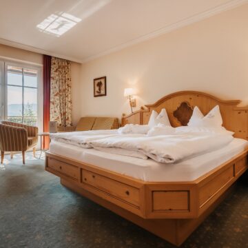 Zimmer mit Terrasse - Schlafraum