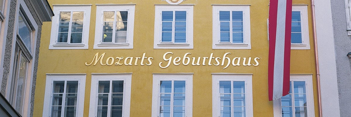 Ausflugsziel Mozarts Geburtshaus